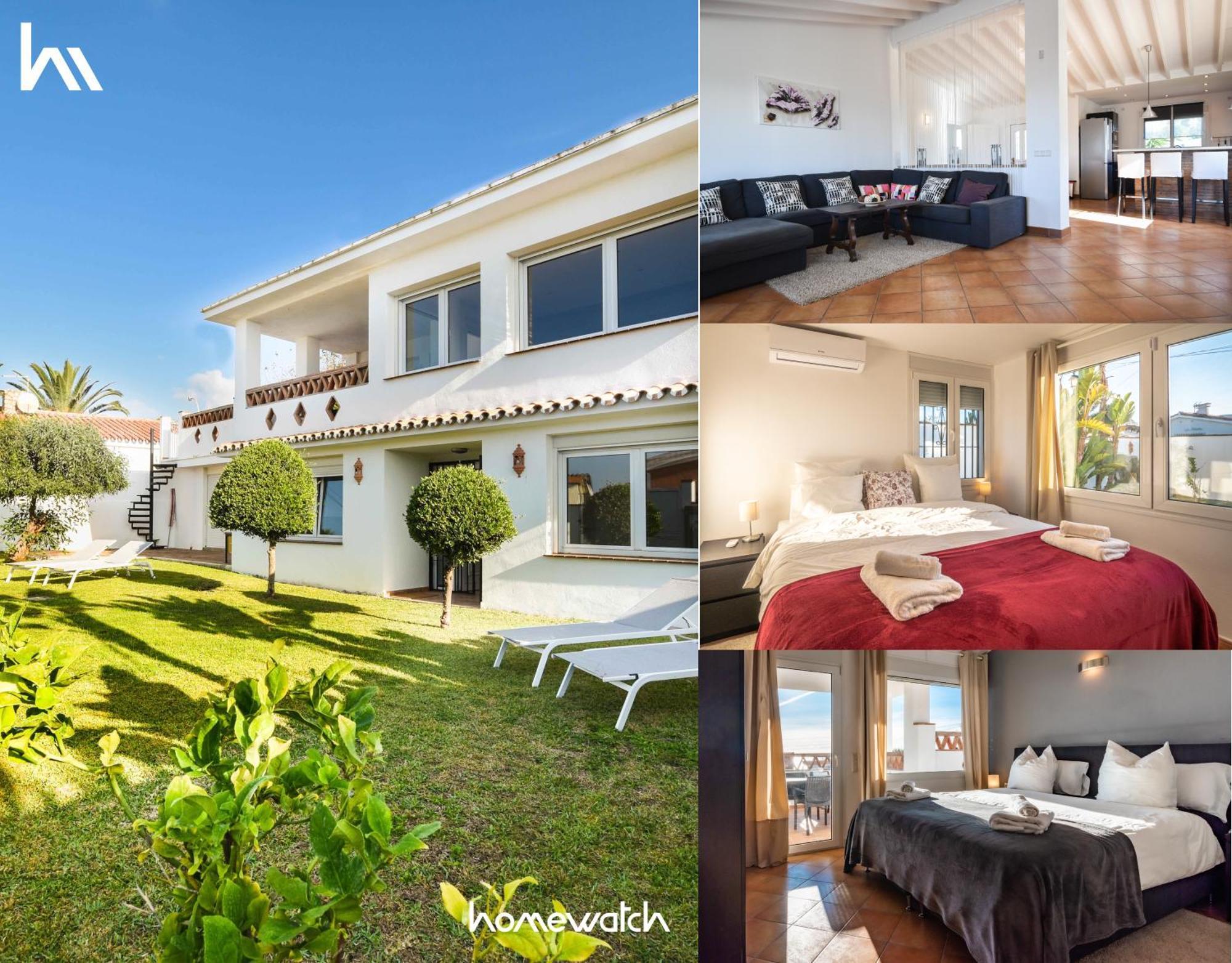 In The Second Line, Modern Beachfront Holiday Home In Costabella, Marbella Exterior foto